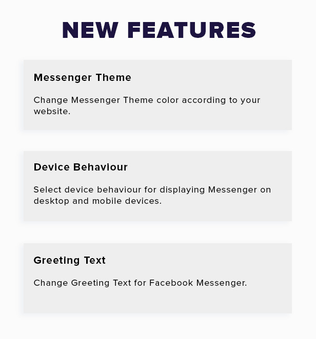 New Features